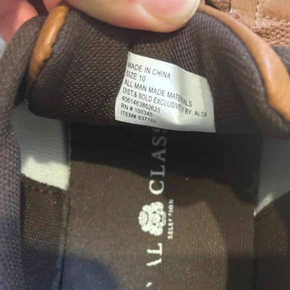 Brown Leather Men's Sneakers - Picture 3 of 8